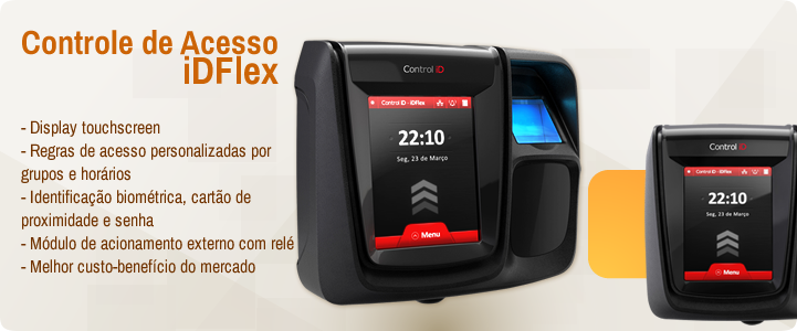 Controle de Acesso iDFlex Controle de Acesso iDFlex